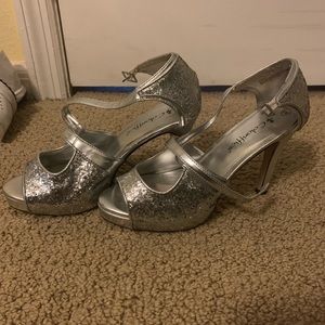 Silver heels